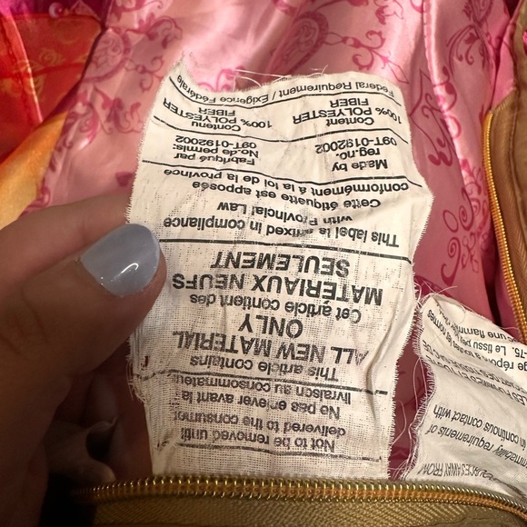 Vintage Disney Princess Aurora Sleeping Bag - Pink and Gold - Picture 4 of 5